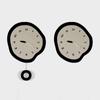 Modern Silent Mechanism Wall Clocks Living Room Bedroom Wall Decoration for Home Digital Luxury Wall Clock Pendulum Nordic Interior Decor Accessories
