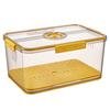 Bread Box Time Recording Food Storage Container Food Grade BPA Free Transparent Airtight Food Organizer Box with Lid