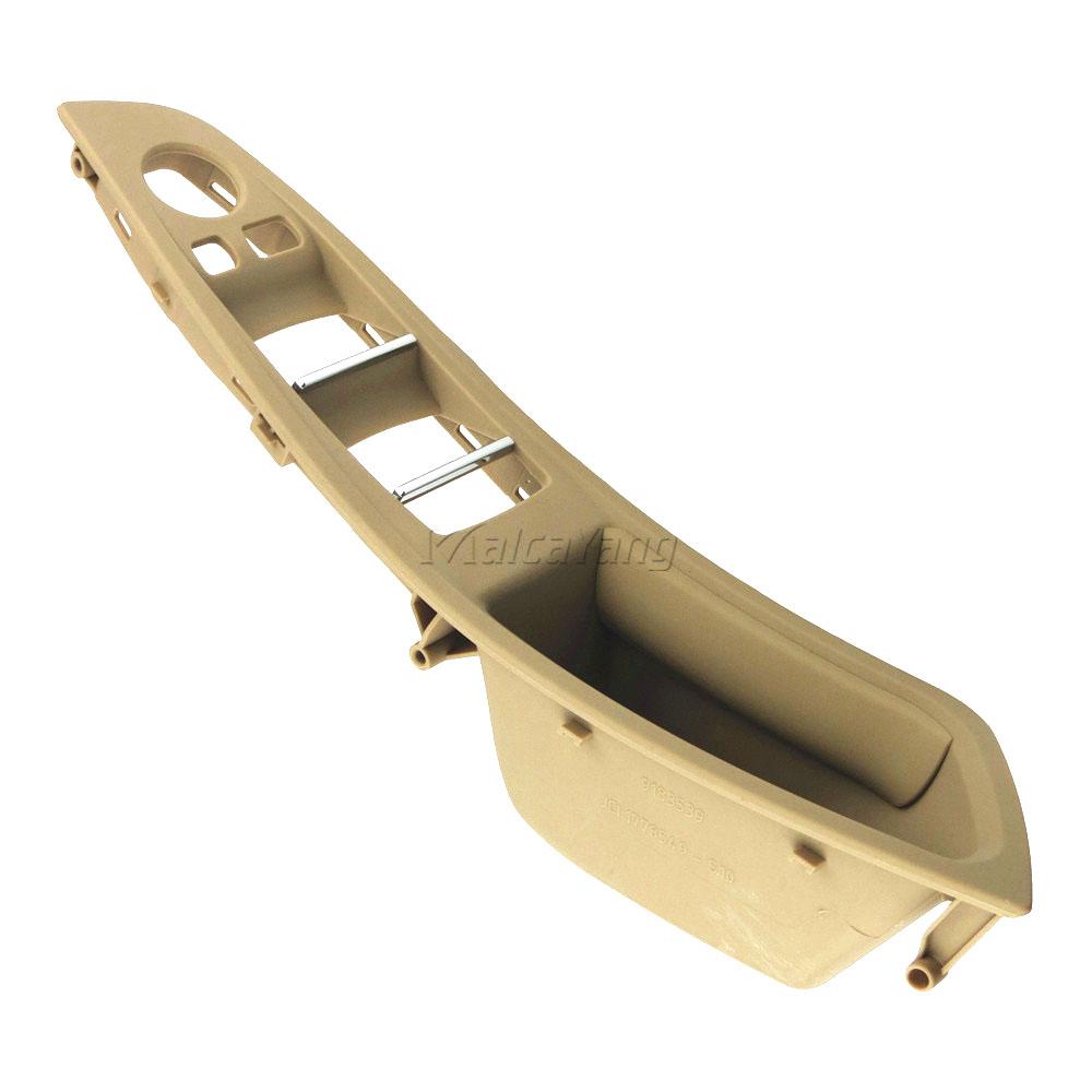 For BMW 5 Series F10 F11 2010-2016 High Quality Interior Window Lift Switch Panel Door Handle Frame 51417225873 Car