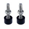 Hood Adjuster Bumper Stopper Rubber Hood Bumper Stop Bolt Nuts M4×20mm, Pack of 2
