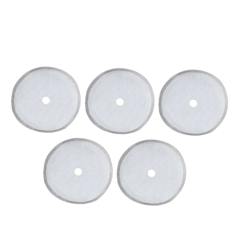 5Pcs 304 Stainless Steel Coffee Filter Portable Detachable Coffee Pot Mesh Filter Accessory