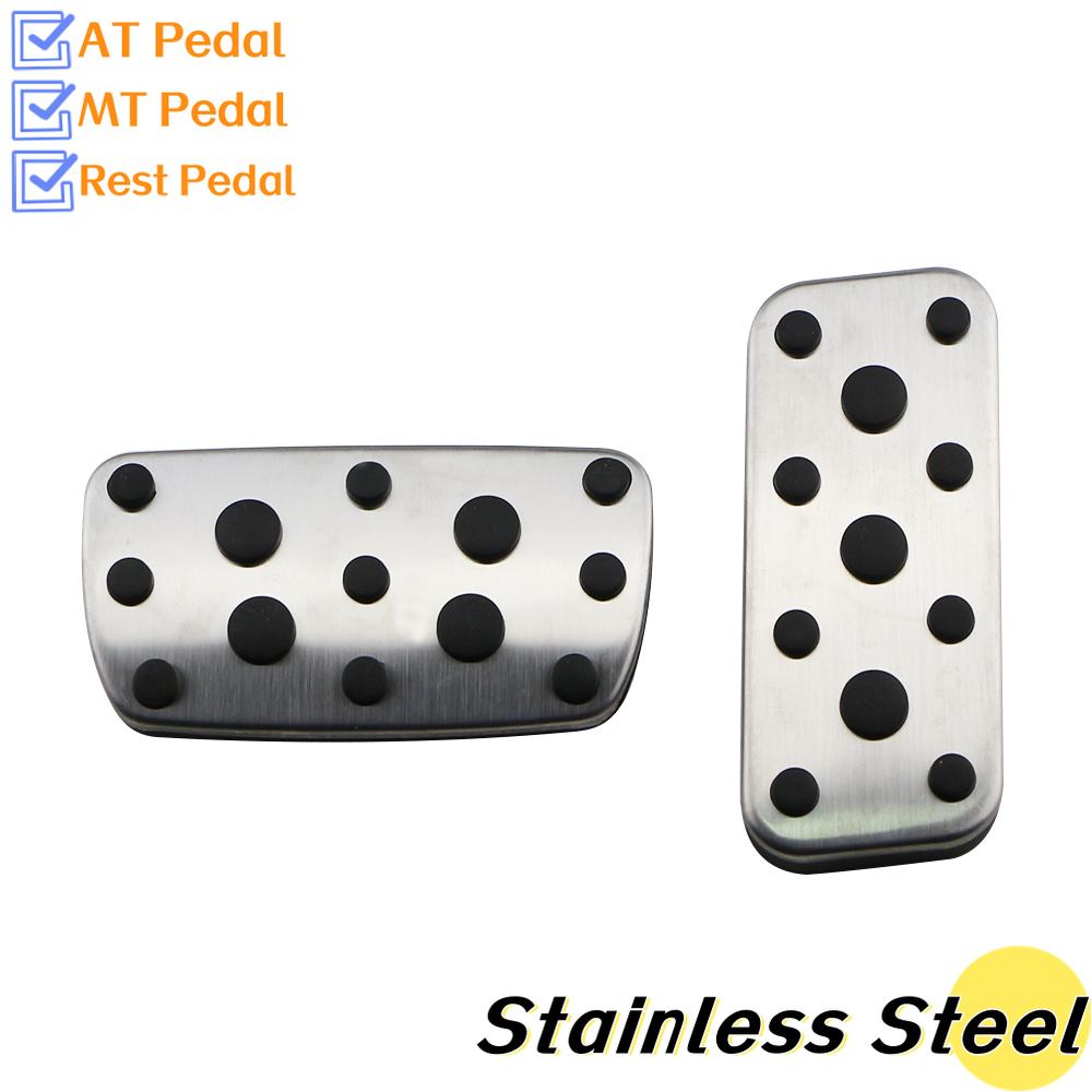 Car Pedals for Subaru Forester 2003-2005 Legacy 2004-2014 Outback 2004-2006 Stainless Steel Car Foot Pedal Cover