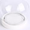 Mini Glass Dome Container Decorative Dome Clear Glass Dome with Base Glass Dome for Flower Small Plant Decor Round Jar Display C