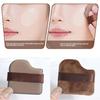 4/6PCS Makeup Blender Puff Chocolate Velvet Flocking Air Cushion Foundation Sponge Loose Powder Puffs Cosmetic Applicator Tool