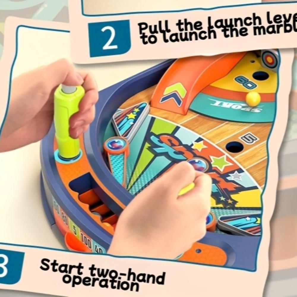 Multi Game Motion Marble Desktop Game, Colorful, Attracting Youngsters' Attention, a Competition Against Multiple People for Higher Points