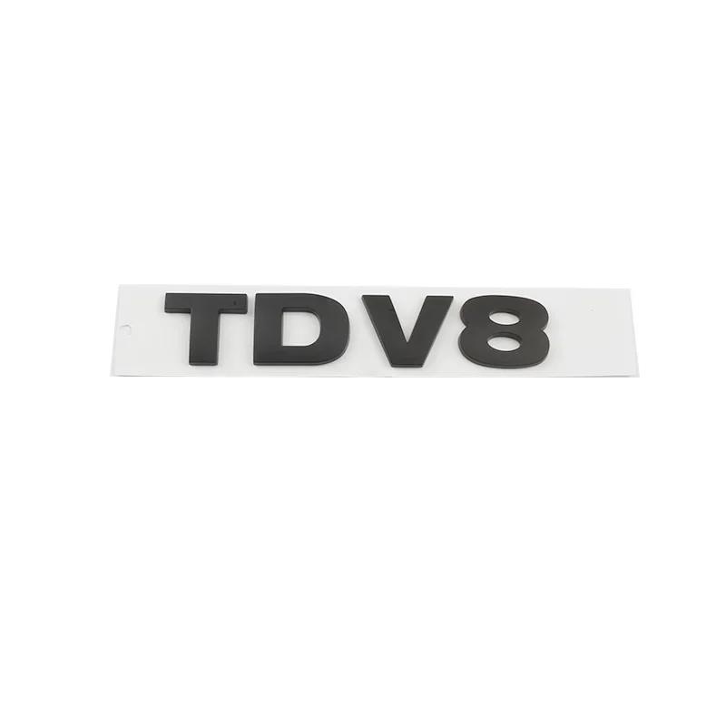 Car 3D ABS TDV6 TDV8 Trunk Fender Logo Badge Emblem Decals Sticker For Land Rover Range Rover Sport HSE Discovery Accessories kdtn8