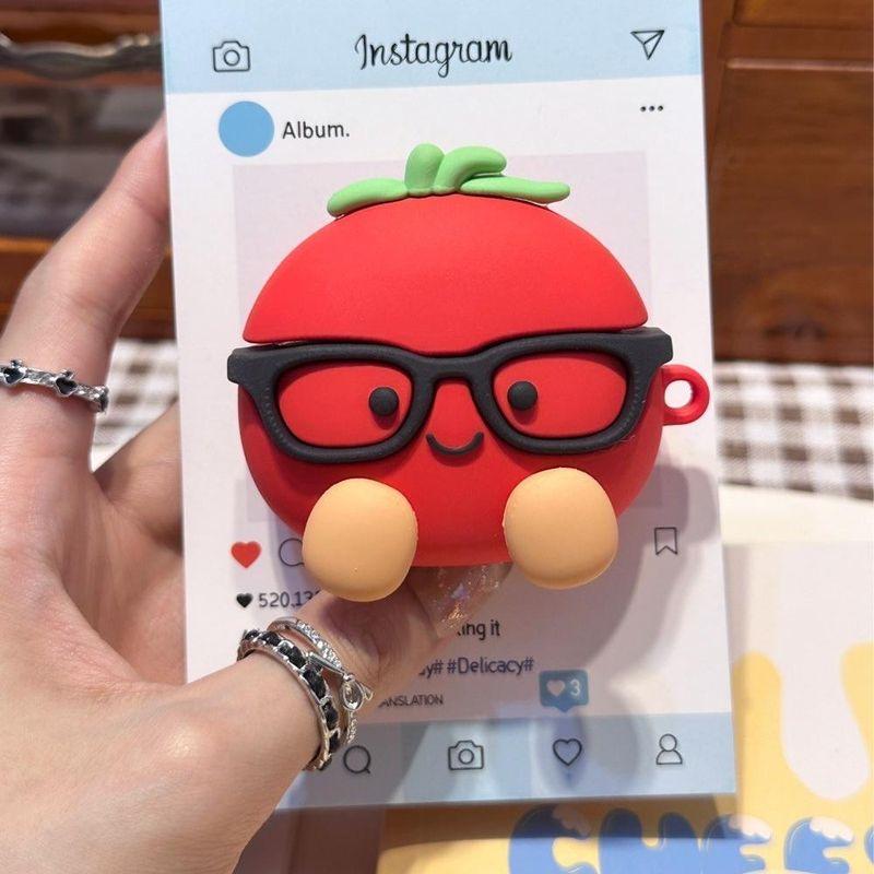 Применимый чехол для наушников Vivotws4 Защитный чехол Vivotws3e Air3pro Нишевый стиль Iqootwsair2 Ударопрочный силиконовый 1I Мультяшный A2 Мягкий чехол Пара A4