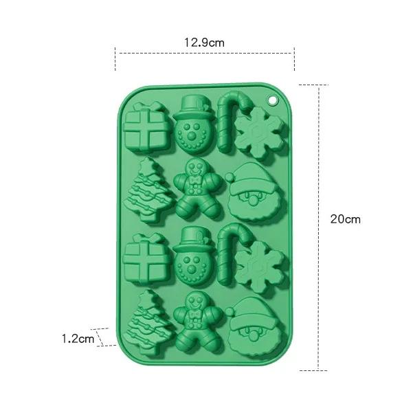 Фруктовая серия Манго Груша Форма для выпечки Муссовый торт Силиконовая форма Десерт Выпечка Антипригарная Прочная Легко моется Французский торт Украшение