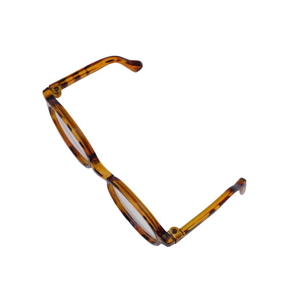 Пластиковые Прозрачные Пластиковые Очки Прозрачные Кукольные Круглые Очки Кукольные Мини-Очки Детская Игрушка