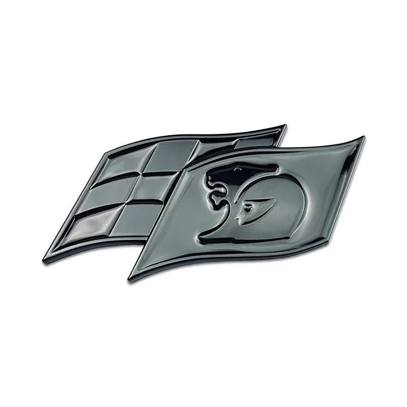 Car Front Grille Emblem Tail Box Metal Bagde Sticker