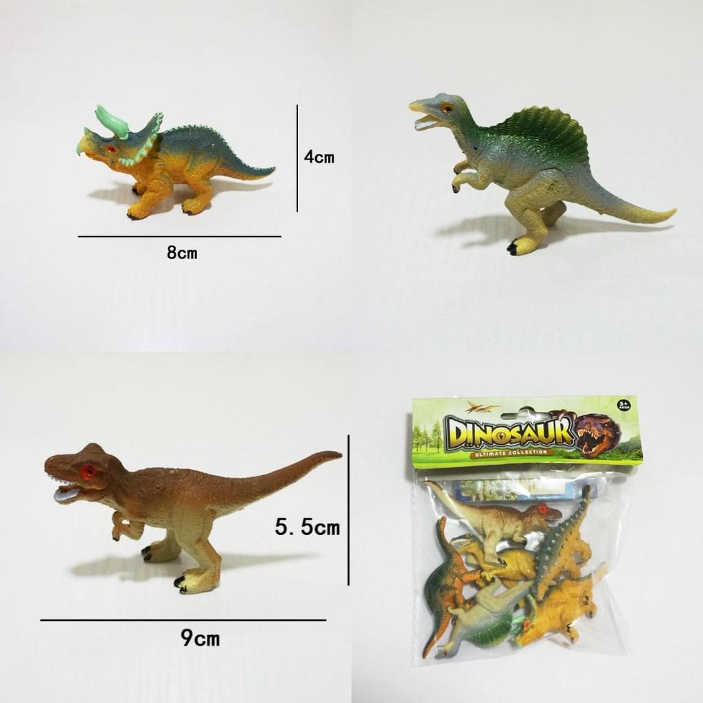 Набор моделей динозавров из ПВХ для коллекционеров и детских игрушек
