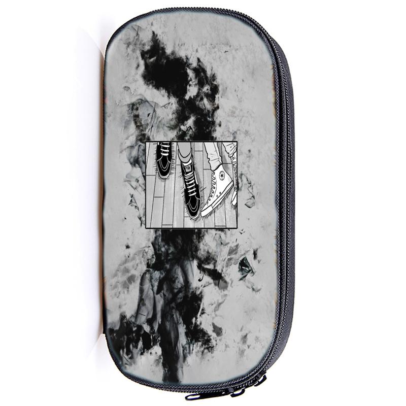 Heartstopper Канцелярские принадлежности Сумка-карандаш Ник и Чарли Студенческий экзамен Специальный нейлоновый чехол для ручки ЛГБТ-сумка унисекс Школьные принадлежности