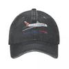British Airlines Airbus A380 Airplane Baseball Cap Trucker Cap Hiking Hat Rugby Luxury Woman Hat Men'S