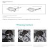 Swimming Goggles Anti-fog Anti-ultraviolet High-definition Flat Mirror Adult Boys and Girls Silicone Swimming Diving Goggles