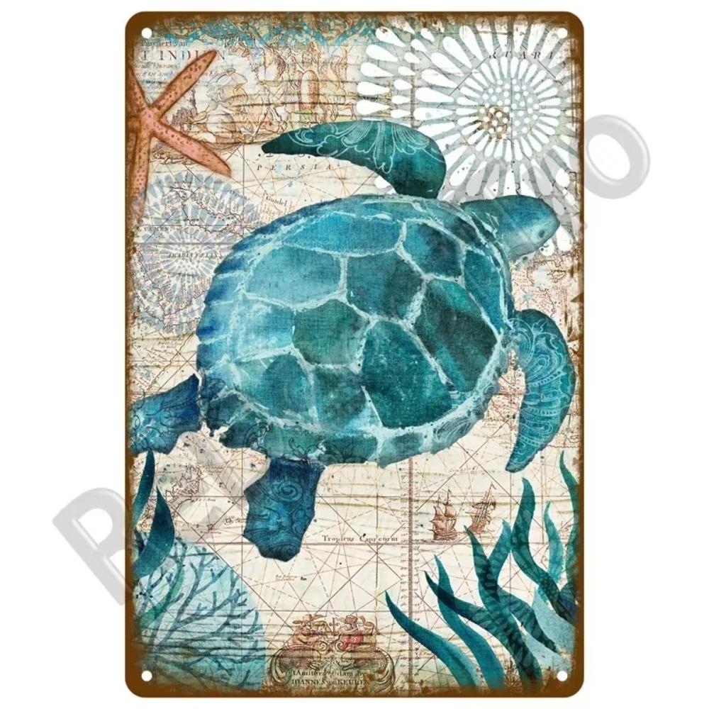 Vintage Decor Placa Decorativa Para Decoración De Del Hogar,Bar, Casa, Playa, Surf, Club, Pintura De Hierro, Arte De Verano