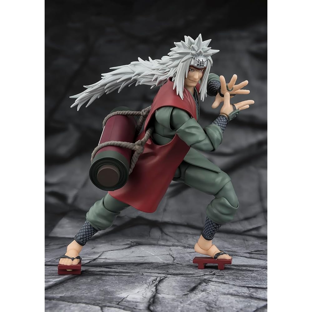 TAMASHII NATIONS Naruto S.H.Figuarts Джирайя Режим Мудреца Фигурка Действия с Аксессуарами