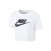 Sportswear Womens Essential Cropped T-shirt White Women Streetwear BV6175-100