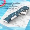 Electric Water Gun Large Capacity Automatic Water Absorption Toys Manual Pulling Manual Adding 3 Ways To Play Summer Boy Gift