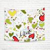 Colorful Love Hearts Tapestry Vibrant and Romantic Wall Art for a Cheerful Heartwarming and Joyfully Decor Statement