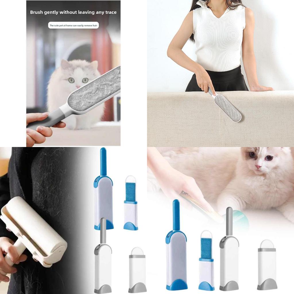Clothes Lint Remover Brush Roller With Static Electricity For Removing Fur Dust From Garments