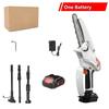 4000RPM 6 Inch Brushless Telescoping Pole Electric Chainsaw Scalable Height Cordless Portable Pruning Saw Power Tool