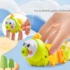 Caterpillar Puzzle Winding Toy,chain Winding Telescopic Mouthworm,movable and Running Swinging Small Animal Crawling Winding Toy