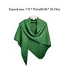 Winter Warm Woolen Shawl High End Mongolian Poncho Women Fashion Sequin Triangular Scarf