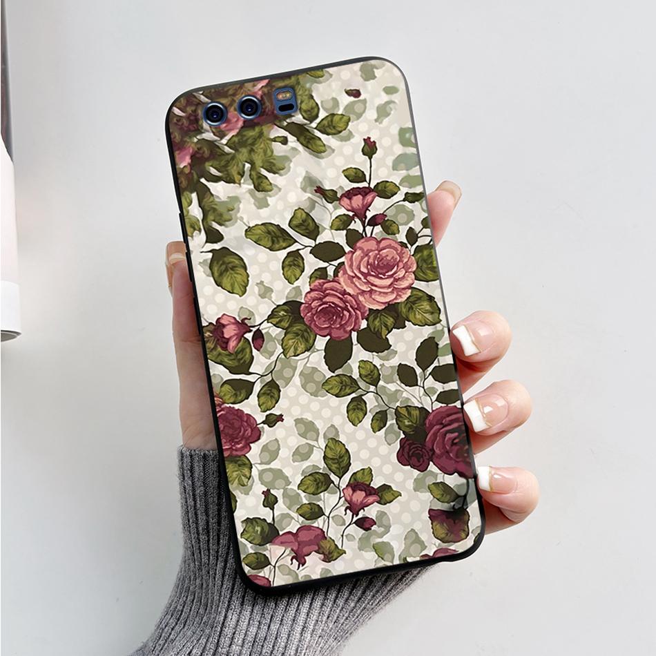 For HUAWEI P10 Case P10 Plus Cover Cute Bear Cartoon Frog Soft Matte Silicone Phone Case For HUAWEI P10 P 10 Plus Protector Case
