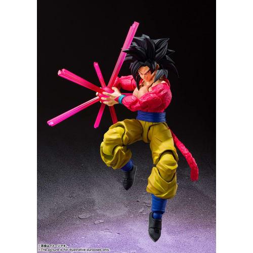 TAMASHII NATIONS S.H.Figuarts Dragon Ball Z Super Saiyan 4 Son Goku, Approximately 150mm, PVC & ABS Painted Action Figure