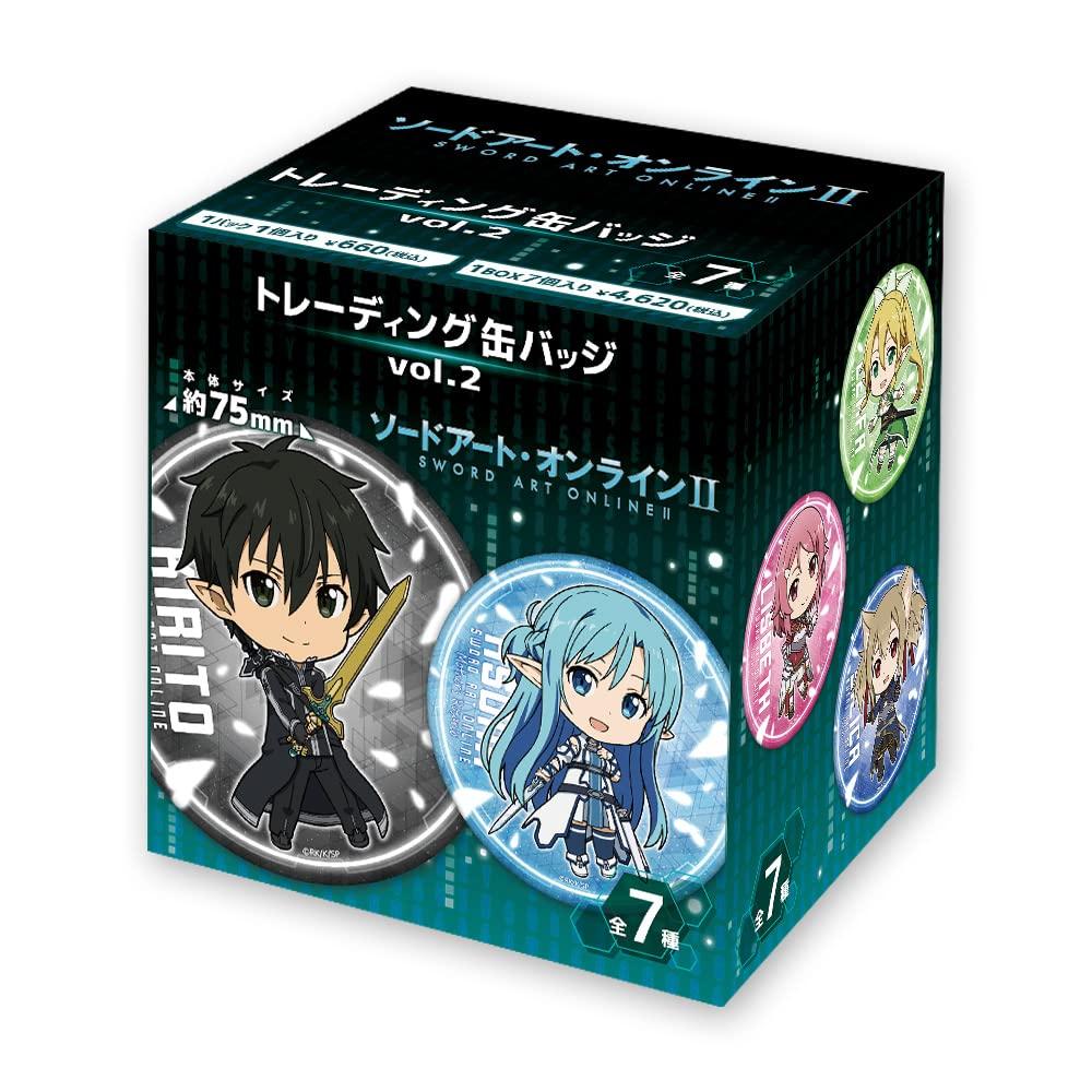 Sword Art Online II Trading Can Badge Vol.2 (Box)