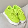 Оригинальные зеленые мужские повседневные кроссовки уличная дизайнерская обувь мужские кроссовки на платформе увеличивающие рост обувь для скейтборда кроссовки мужские
