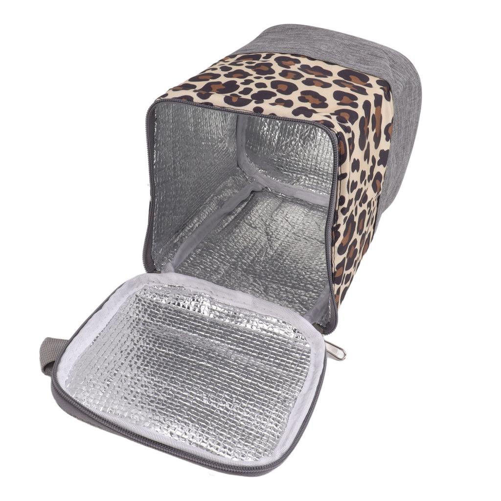 Изолированная сумка для детской бутылочки, водонепроницаемая портативная сумка-холодильник для грудного молока с ручкой для путешествий