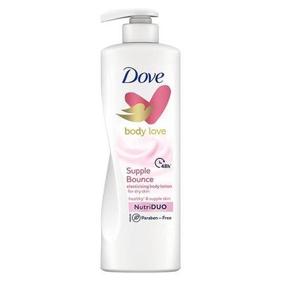 Body Love, Упругий Баунс Лосьон для тела, 400 мл, для Упругой Здоровой Кожи, 48 часов Длительное Увлажнение, Без Парабенов, Увлажняющее средство на растительной основе