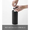Yamazaki Bottle-Shaped Wet Wipe Case, Black, W8 x D8.2 x H17cm, Tower, Car Accessories, Wet Wipe Bottle, Roll Type, 1609