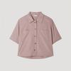 [shs Miss] Linen Out Pocket Shirt Swwstp22090