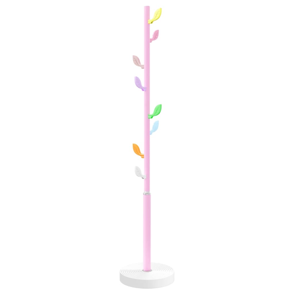 Coat Rack Pink 172 cm Powder Coated Iron