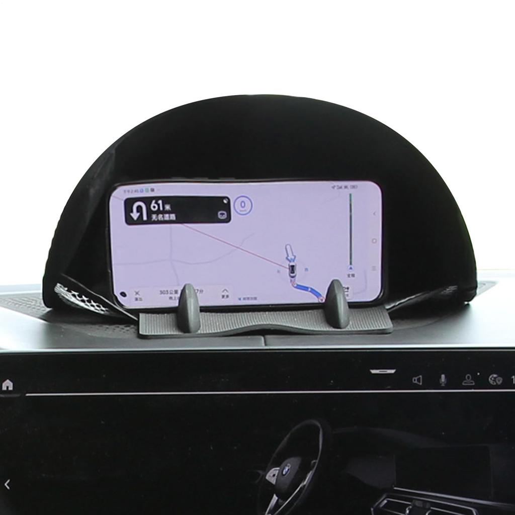 Автомобильный солнцезащитный козырек для мобильного телефона, складной чехол с защитой от УФ-лучей для смартфона, антибликовый регулируемый солнцезащитный козырек