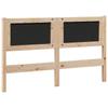 Headboard Miscellaneous Brown 160 cm Solid Pine Wood