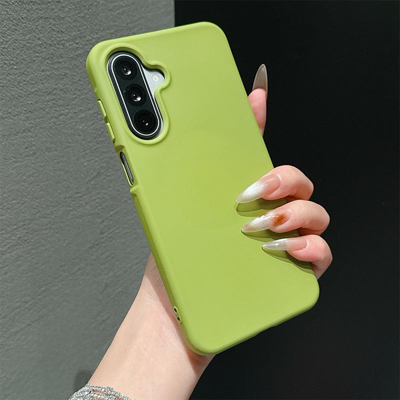 Samsung A17 Магнитное Поглощение Премиальный Силиконовый Чехол для Телефона