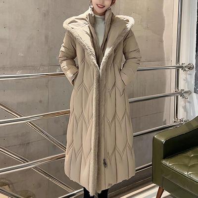 Модные зимние куртки больших размеров L-7XL для женщин, длинные парки с капюшоном, свободного кроя, толстые, теплые, пальто, повседневные женские пальто с поясом