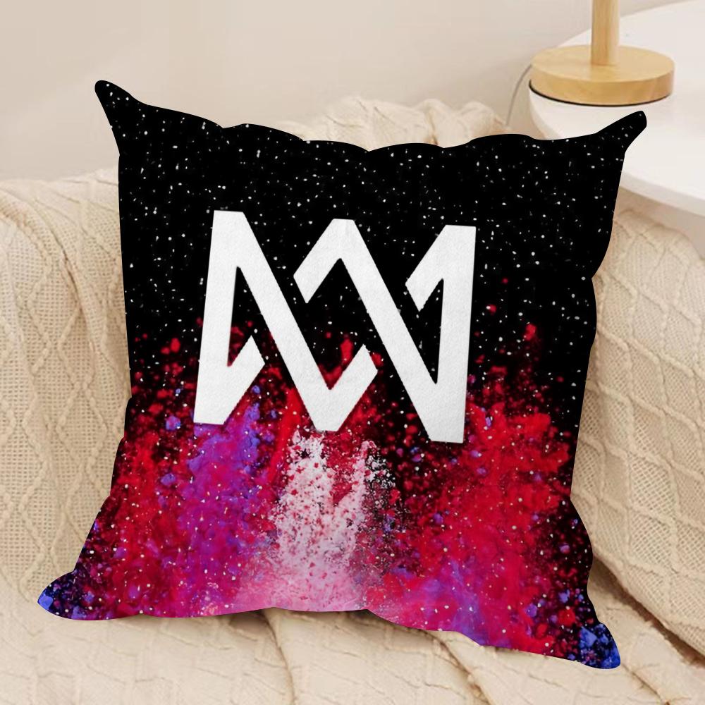 MMarcus and MMartinus Cushion Cover Soft Plush Throw Pillow Cover DoubleSided Printed Cushion Case Cozy Sofa Home Decor