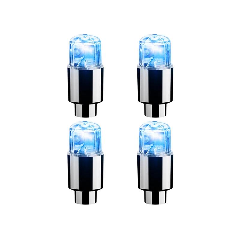 2/4PCS LED Tire Valve Cap Lights Durable Air Valve Caps with Lights for Cars Motorcycles Bikes EVs 7