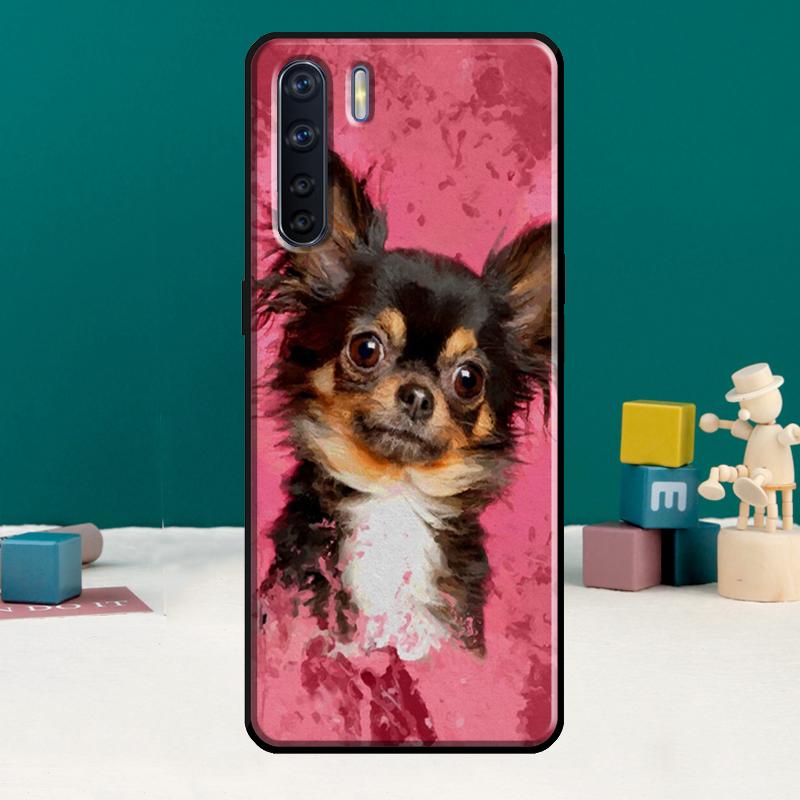 Chihuahua Dog Phone Case For Oppo A15 A74 A94 A54 A18 A38 A58 A78 A98 A40 A60 A80 A16 A76 A96 A57S A17 A77