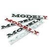 ICTB3 Model Y Logo Sticker for Tesla ModelY Creative Letter Stickers Tail Trunk 3D Zinc Alloy Emblem Badge Styling Car Modification