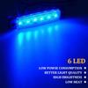 PSEQT 10 Pcs LED Rock Strip Lights Car Exterior Underglow Wheel Fender Well Lighting Kits Waterproof For Golf Cart Wrangler Offroad Truck RV UTV ATV