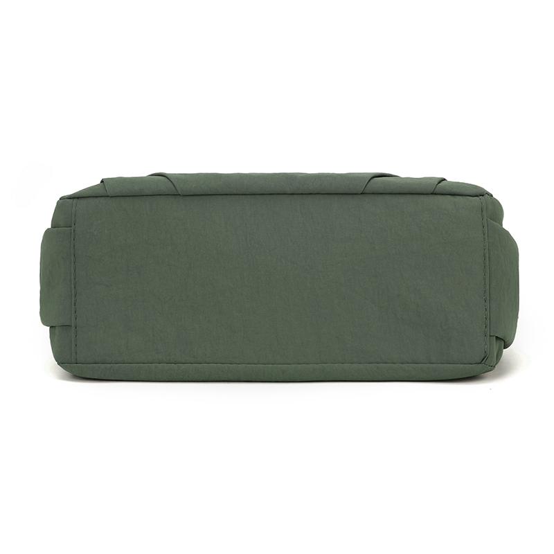 Плиссированная женская сумка с несколькими отделениями, нейлоновая водонепроницаемая легкая сумка через плечо