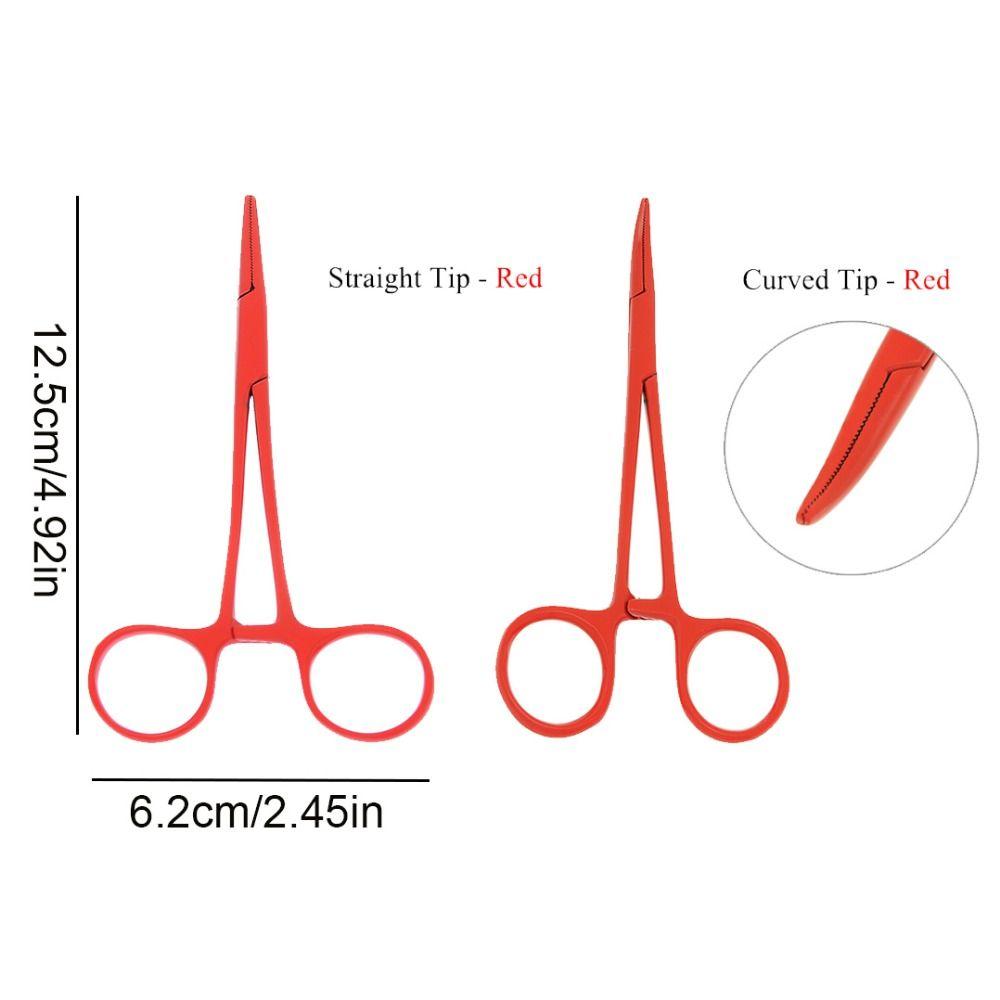 Tip Dog Grooming Scissors Trauma Shears Scissor Cat Surgical Forceps Pet Hemostatic Clip