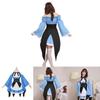 Элегантный костюм горничной Рем Рам из Re Zero Kara Hajimeru Isekai Seikatsu для косплея, наряд с изысканным исполнением