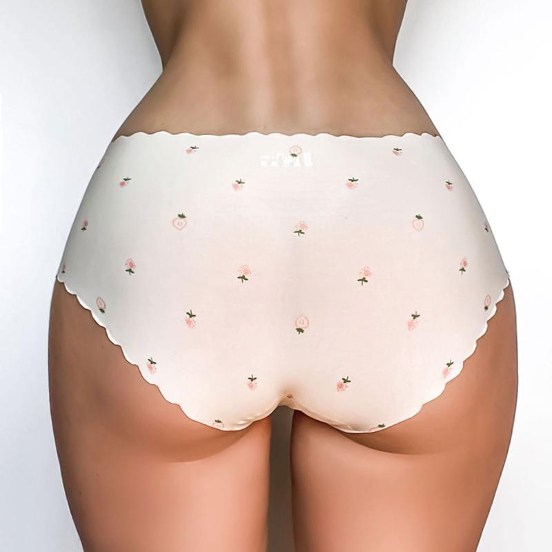Women Invisible Ultra-thin Summer Underwear Women's Seamless Ice Silk Panties Bikini Underwear Panty Briefs Knickers Underwears