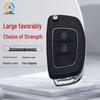 Modern 2+1 Button Folding Car Key Shell for Hyundai
